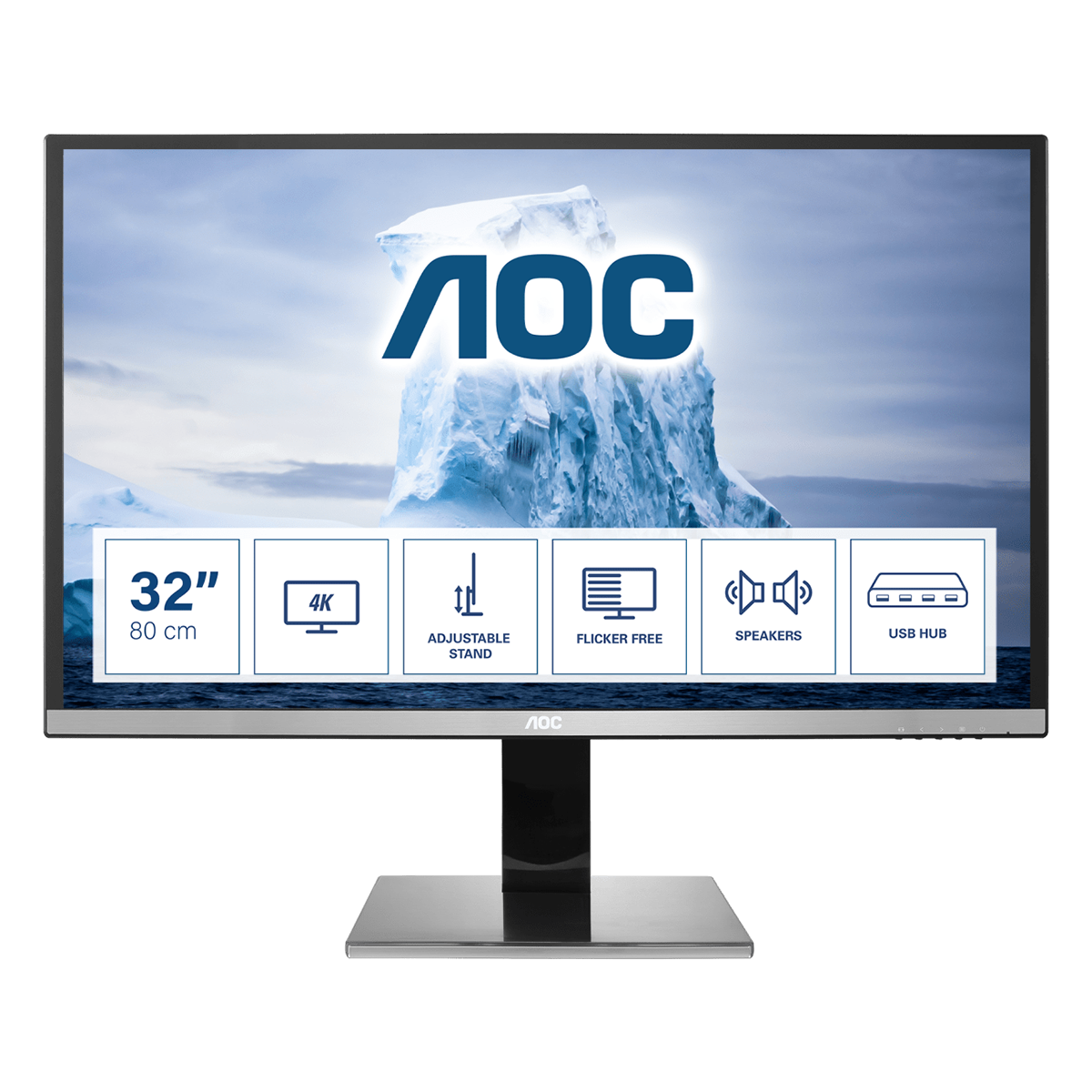 Монитор для дома и офиса AOC U3277PWQU в официальном интернет магазине AGONBYAOC.ru (AOC Россия)