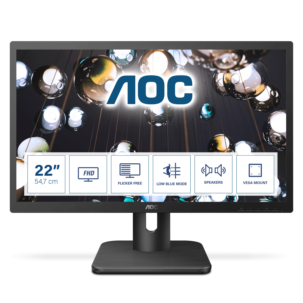 Монитор для дома и офиса AOC 22E1D в официальном интернет магазине AGONBYAOC.ru (AOC Россия)