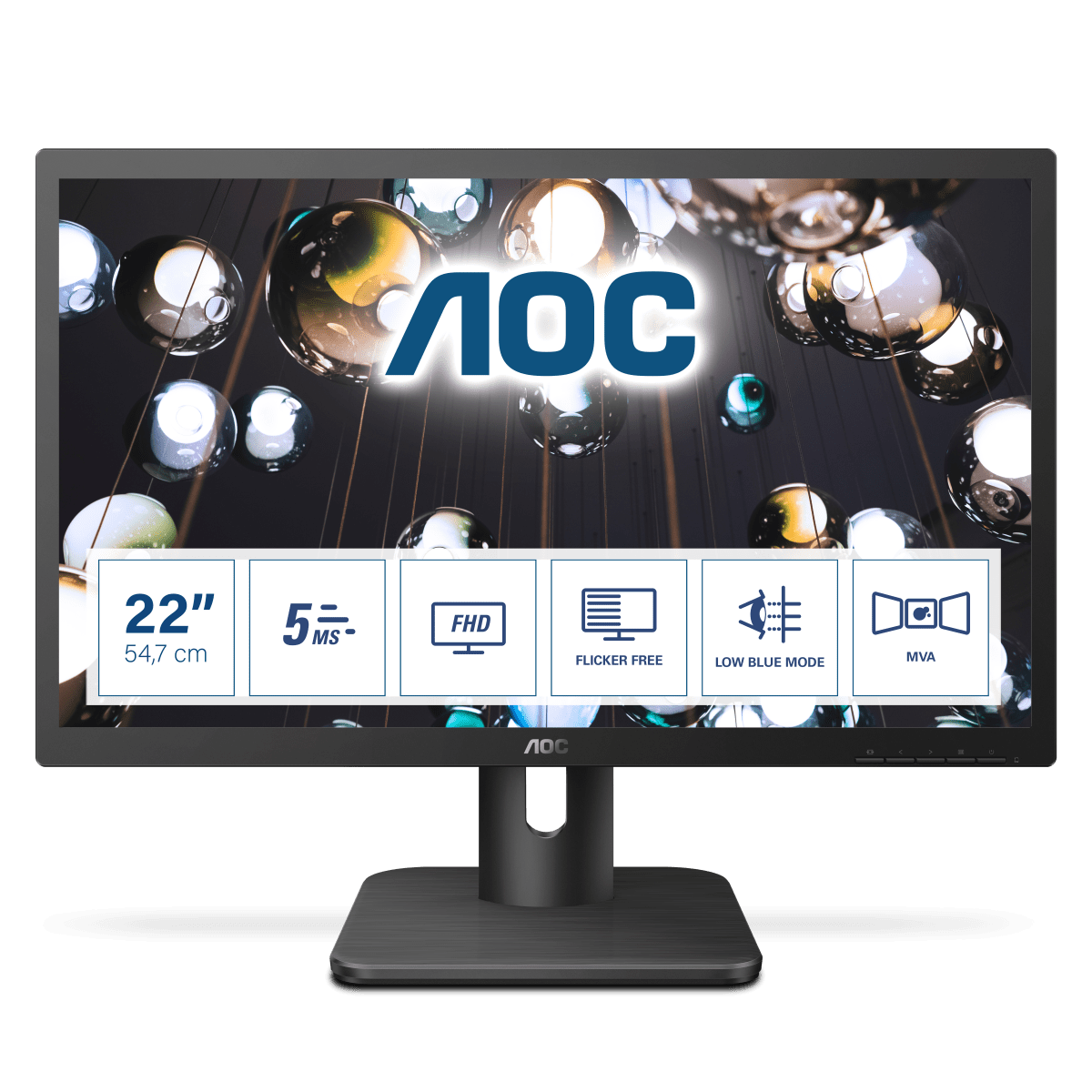 Монитор для дома и офиса AOC 22E1Q в официальном интернет магазине AGONBYAOC.ru (AOC Россия)