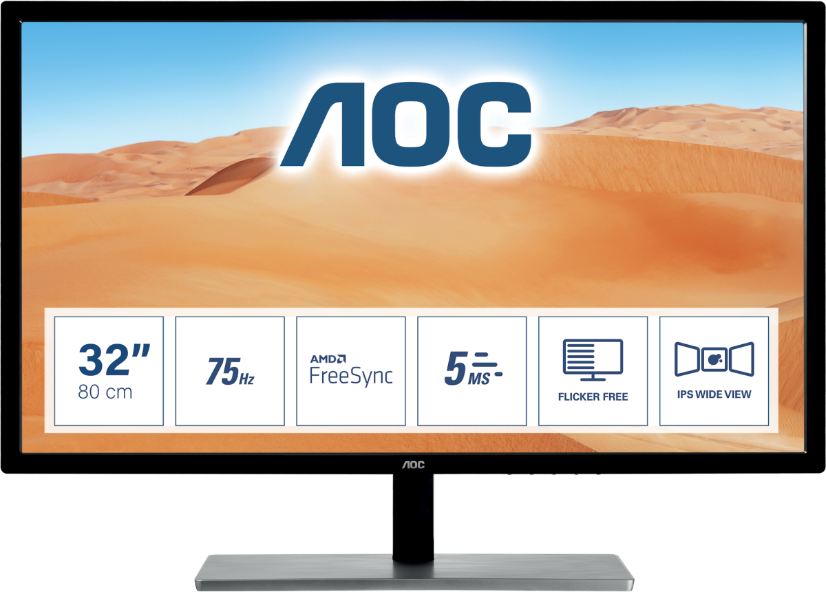 Монитор для дома и офиса AOC Q3279VWF в официальном интернет магазине AGONBYAOC.ru (AOC Россия)