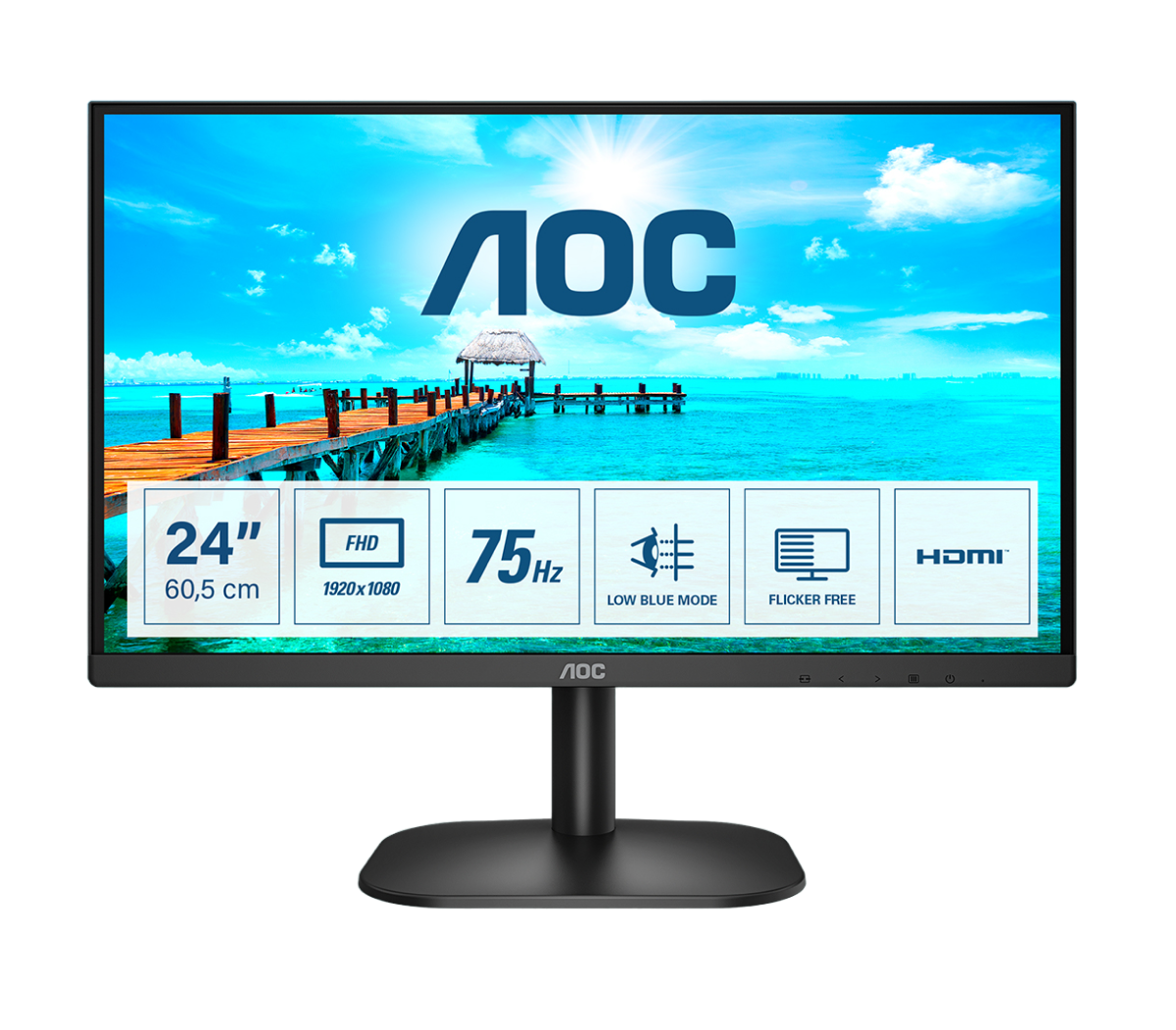 Монитор для дома и офиса AOC 24B2XHM2 в официальном интернет магазине AGONBYAOC.ru (AOC Россия)