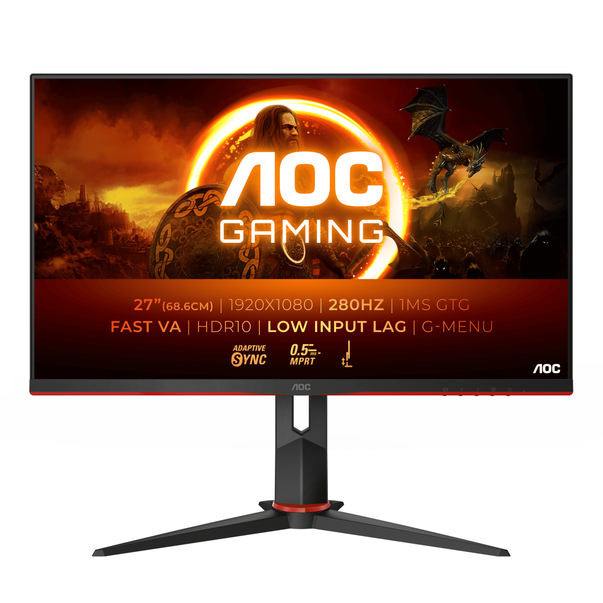 Игровой монитор AOC GAMING 27G2ZN3/BK в официальном интернет магазине AGONBYAOC.ru (AOC Россия)