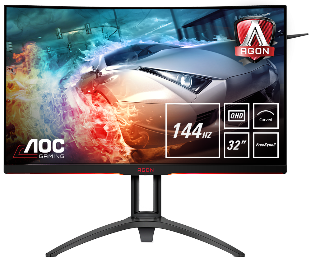Игровой монитор AOC AGON AG322QC4 в официальном интернет магазине AGONBYAOC.ru (AOC Россия)