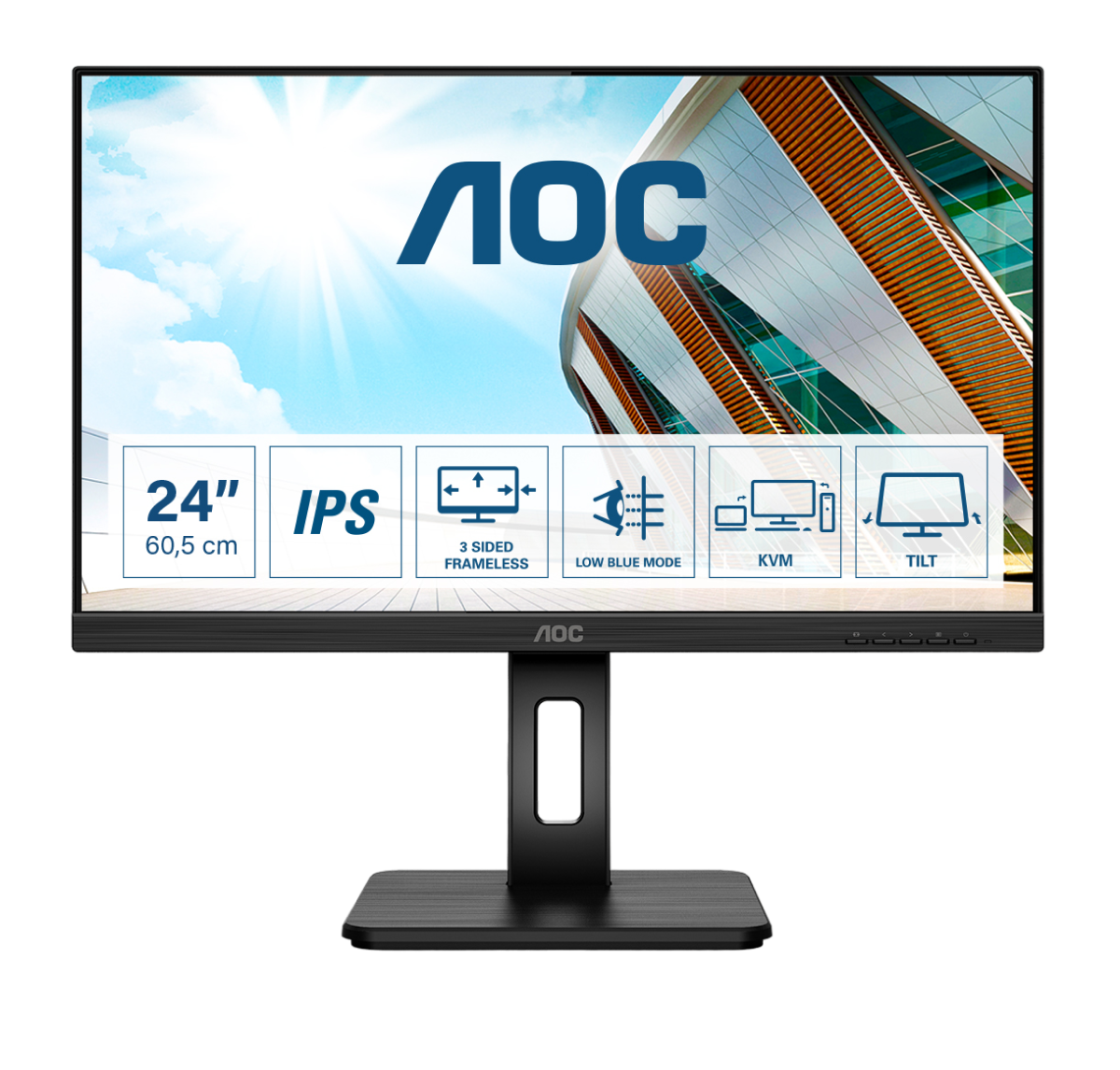 Монитор для дома и офиса AOC 24P2C в официальном интернет магазине AGONBYAOC.ru (AOC Россия)