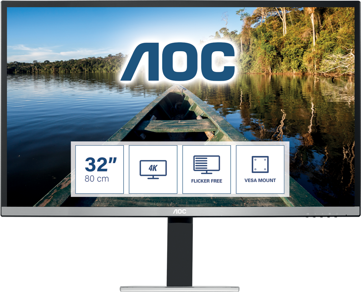 Монитор для дома и офиса AOC U3277FWQ в официальном интернет магазине AGONBYAOC.ru (AOC Россия)