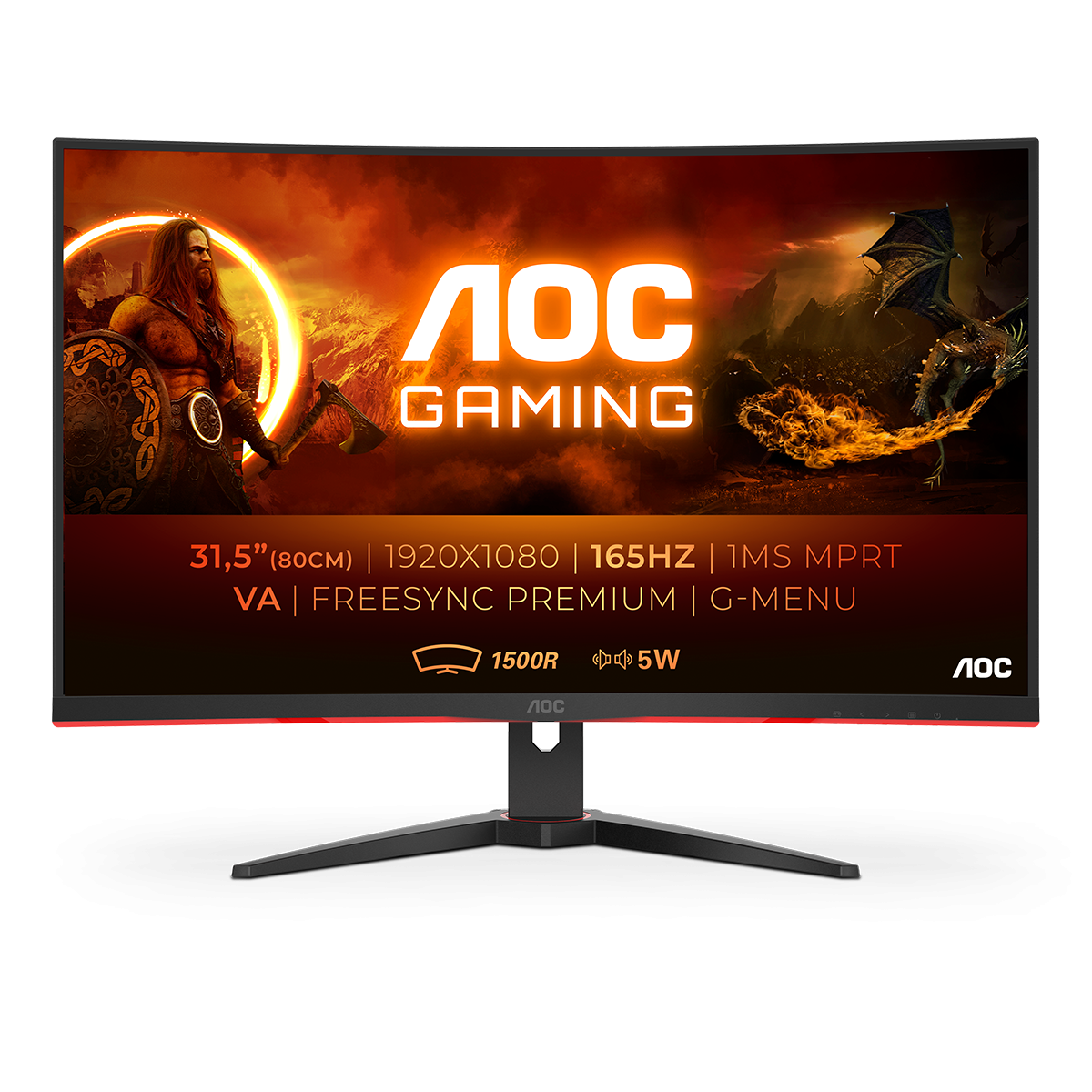 Игровой монитор AOC GAMING C32G2AE/BK в официальном интернет магазине AGONBYAOC.ru (AOC Россия)