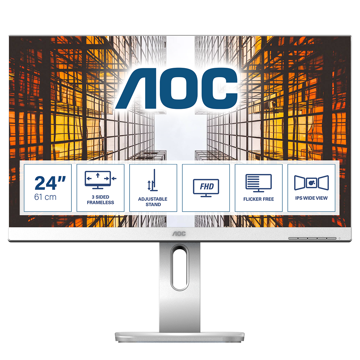 Монитор для дома и офиса AOC X24P1/GR в официальном интернет магазине AGONBYAOC.ru (AOC Россия)