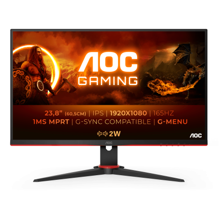 Игровой монитор AOC GAMING 24G2SPU/BK