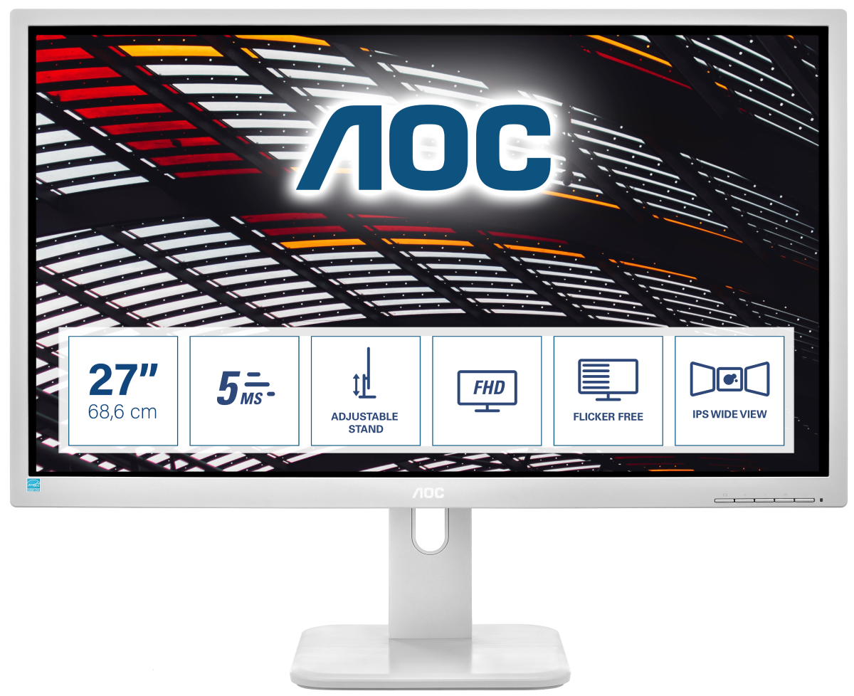 Монитор для дома и офиса AOC 27P1/GR в официальном интернет магазине AGONBYAOC.ru (AOC Россия)