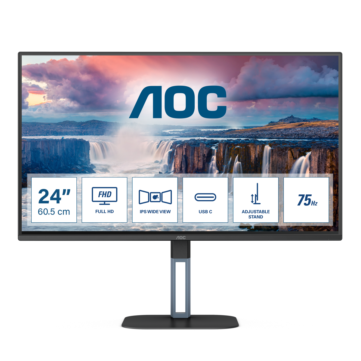 Монитор для дома и офиса AOC 24V5C/BK в официальном интернет магазине AGONBYAOC.ru (AOC Россия)