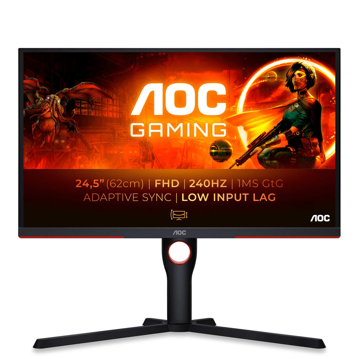 Игровой монитор AOC Gaming 25G3ZM/BK в официальном интернет магазине AGONBYAOC.ru (AOC Россия)