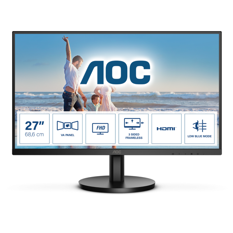 Обзор офисного 27 монитора AOC 27B3HM - все что нужно знать