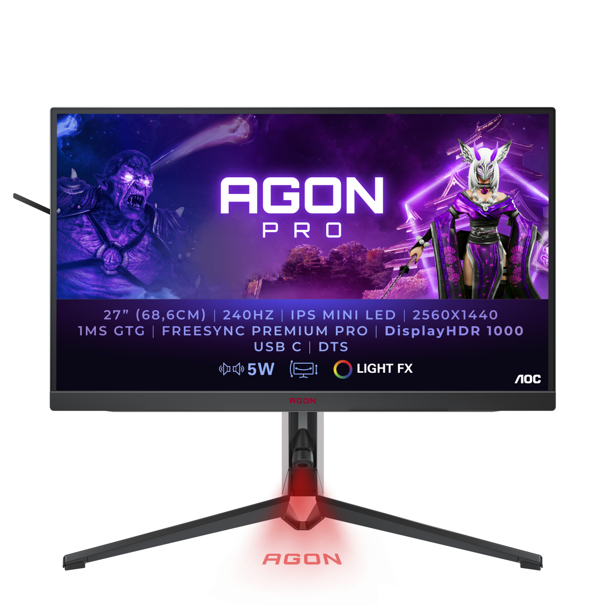 Игровой монитор AOC AGON PRO AG274QZM в официальном интернет магазине AGONBYAOC.ru (AOC Россия)