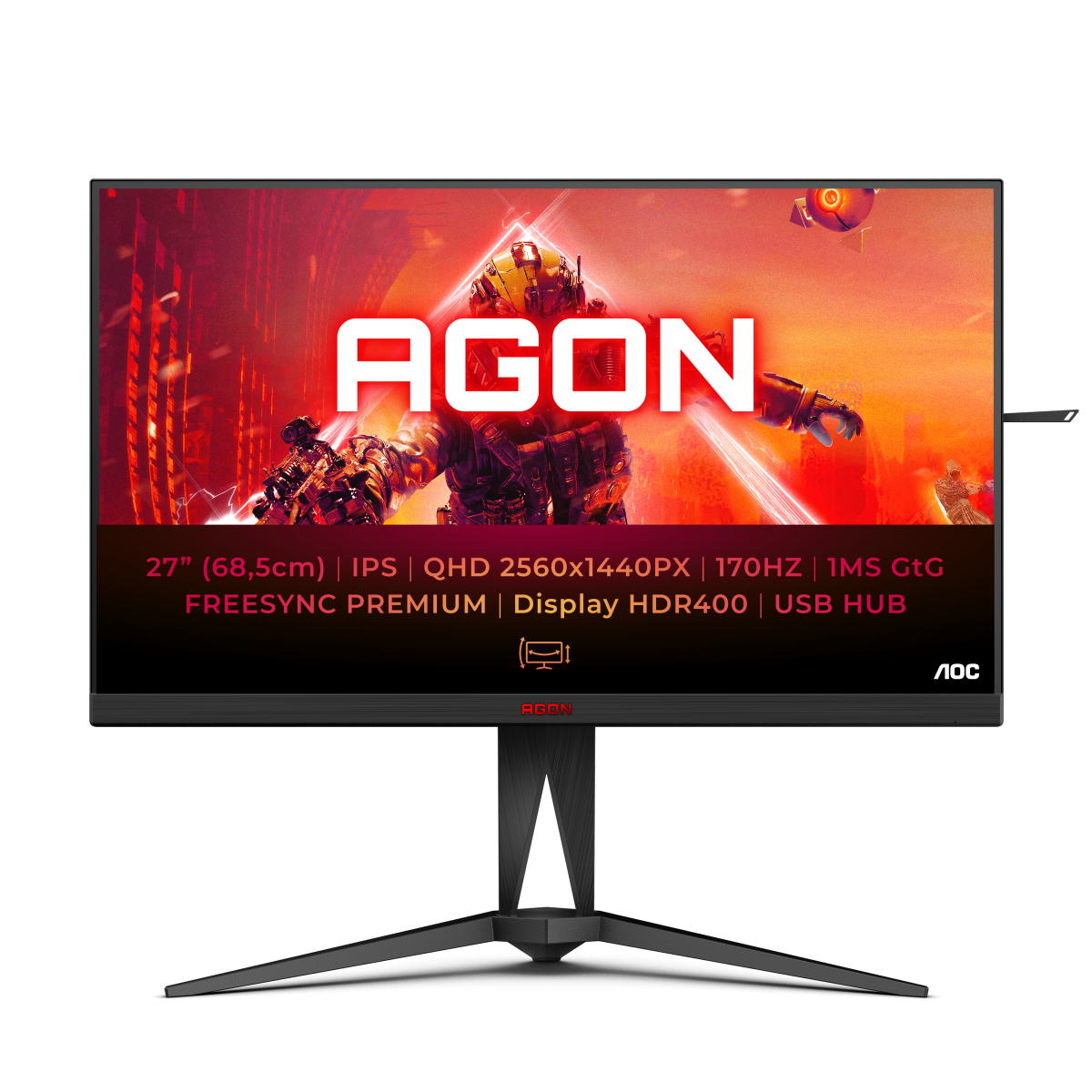 Игровой монитор AOC AGON AG275QX в официальном интернет магазине AGONBYAOC.ru (AOC Россия)