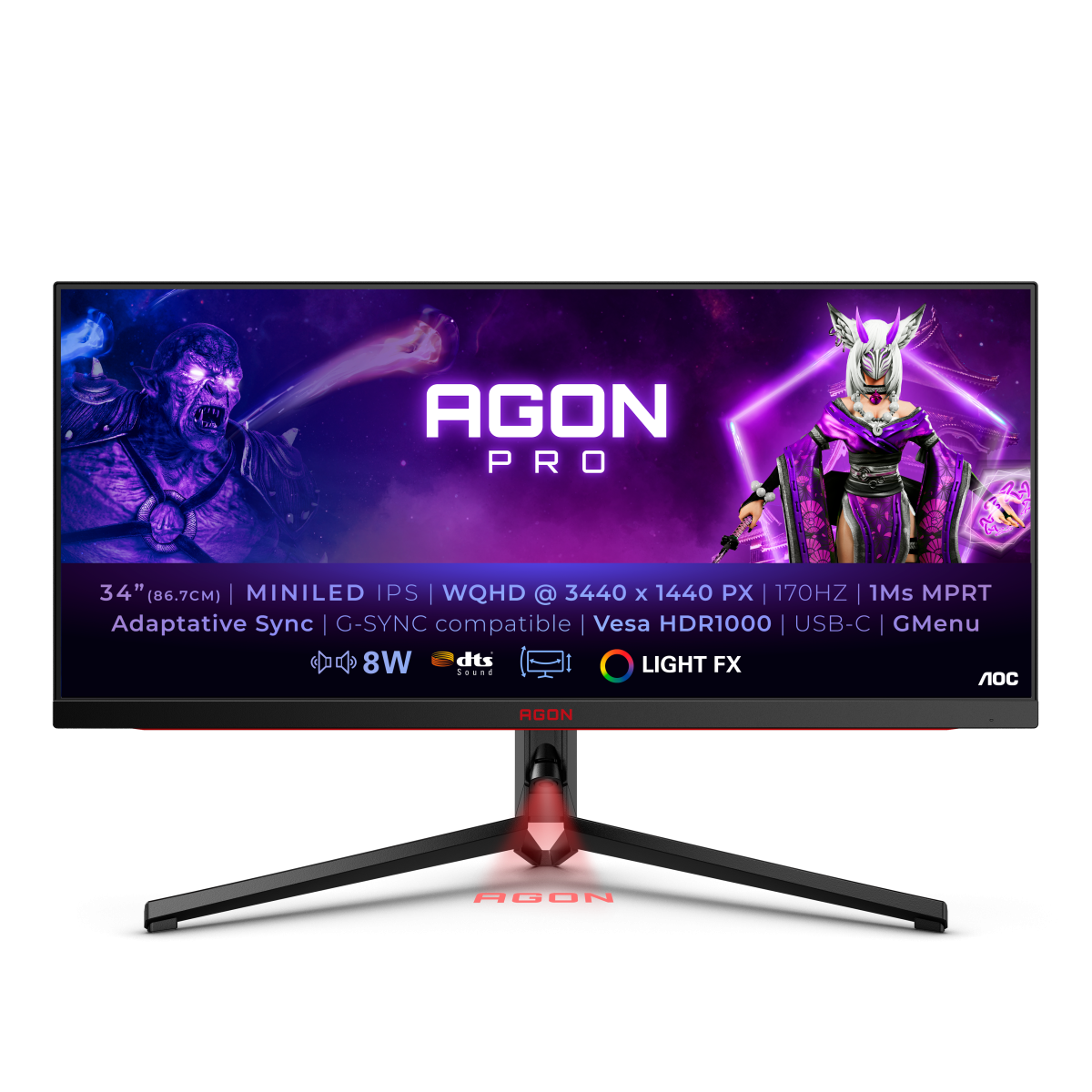 Игровой монитор AOC AGON PRO AG344UXM в официальном интернет магазине AGONBYAOC.ru (AOC Россия)
