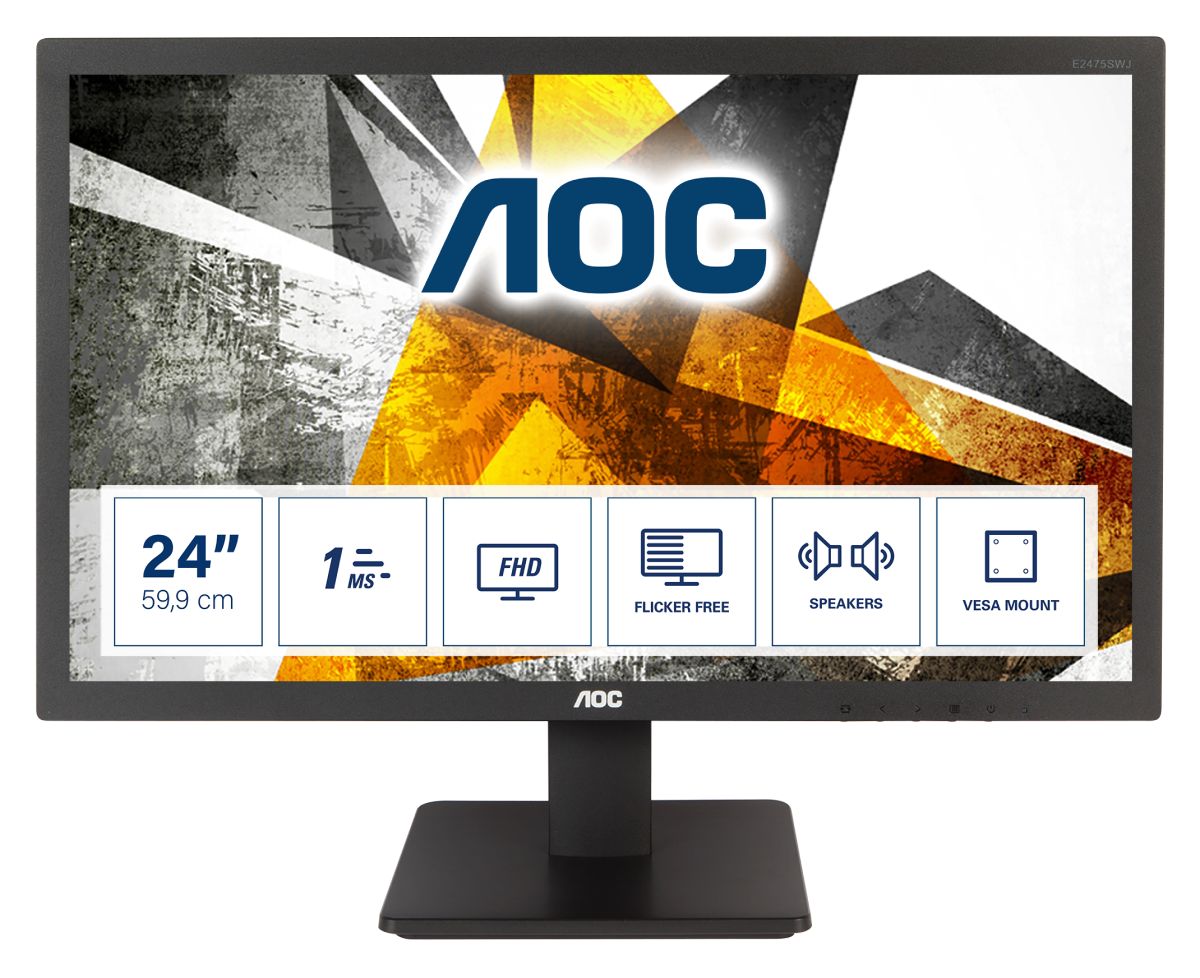Монитор для дома и офиса AOC E2475SWJ в официальном интернет магазине AGONBYAOC.ru (AOC Россия)