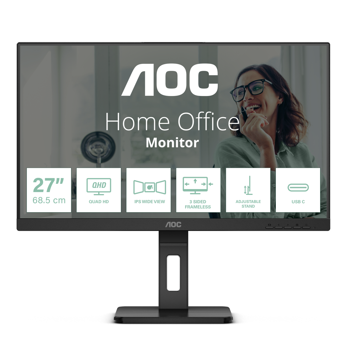 Монитор для дома и офиса AOC Q27P3CV в официальном интернет магазине AGONBYAOC.ru (AOC Россия)