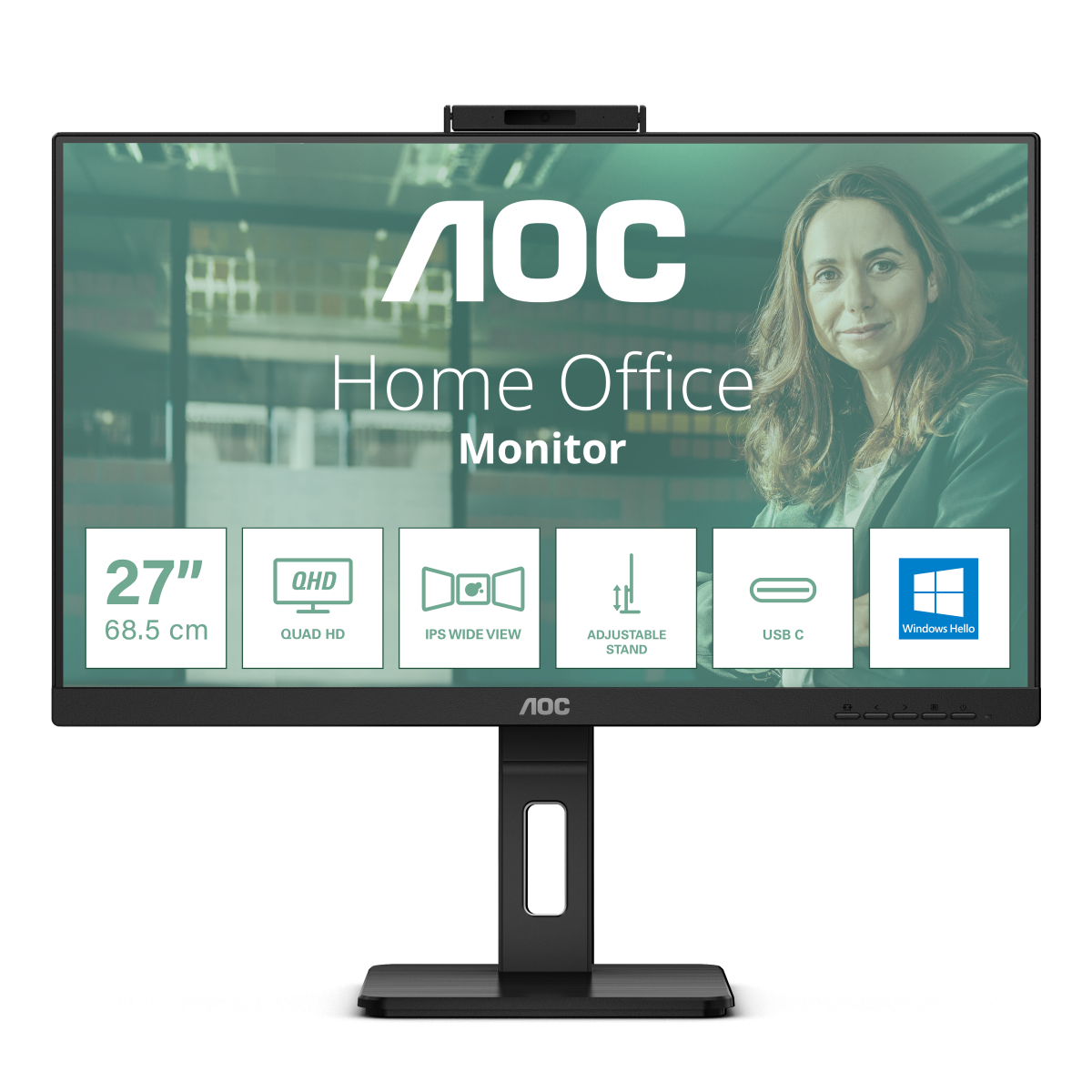 Монитор для дома и офиса AOC Q27P3CW в официальном интернет магазине AGONBYAOC.ru (AOC Россия)