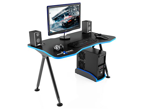 MaDXRacer Desk черно-синий