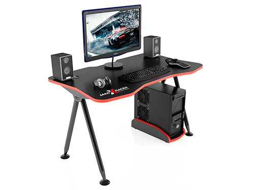 MaDXRacer Desk черно-красный