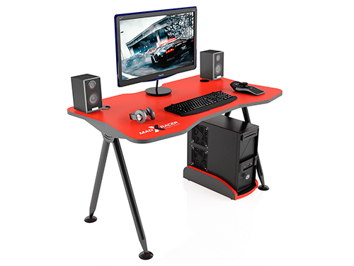 MaDXRacer Desk красно-черный