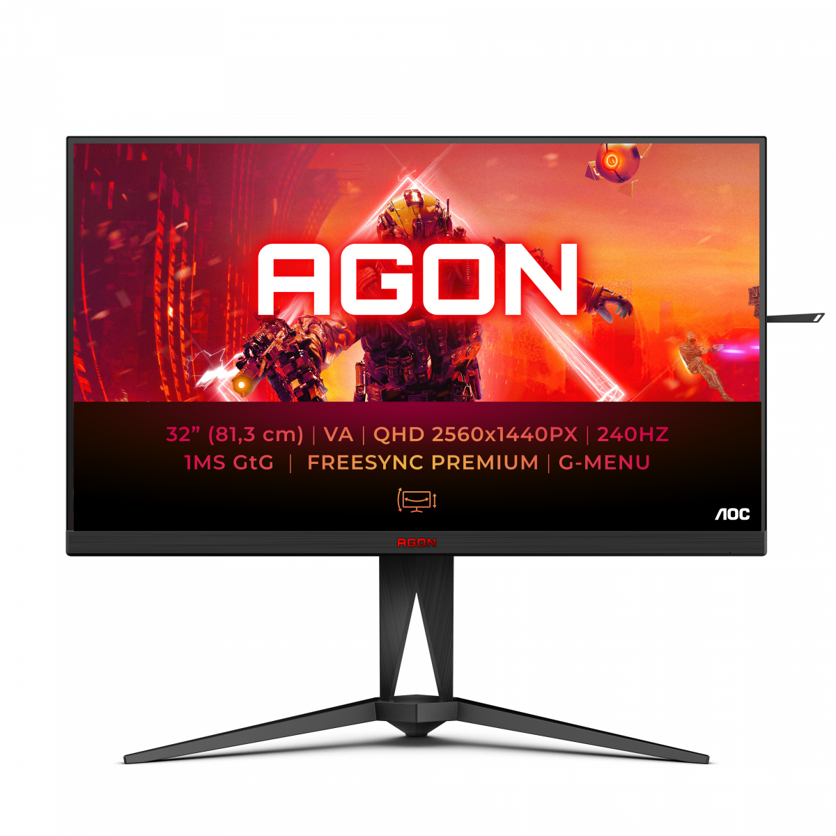 Игровой монитор AOC AGON AG325QZN/EU в официальном интернет магазине AGONBYAOC.ru (AOC Россия)